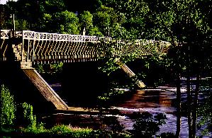 Roebling Delaware Aqueduct at Lackawaxen, PA